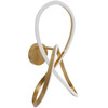 AVENUE LIGHTING HF5080-GB Windsor 22"W Spiral Ring 5-CCT LED Wall Sconce in Golden Bronze