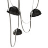 AVENUE LIGHTING HF7203-G102-IVY Fremont ?Belt 3-Light 275"L Pendant in Ivory/White Glass Bowl