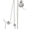 AVENUE LIGHTING HF7207-G301-IVY Fremont ?Belt 7-Light 826"L Pendant in Ivory/White Glass Open Globes