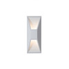 AVENUE LIGHTING HF1377-WHT Parker 18"H LED Wall Sconce in Paintable White Plaster