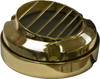 DABMAR LIGHTING LV610 Brass Surface Mount Brick/Step/Wall/Deck Light, Brass