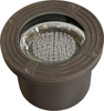 DABMAR LIGHTING FG-LED316 Fiberglass LED In-Ground Well Light, Bronze