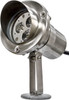 DABMAR LIGHTING LV-LED11 Stainless Steel Directional LED Spot Light with Hood, Stainless Steel