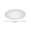 JESCO Lighting RLT-4001-WH-WH 4" Standard Reflector Trim, White