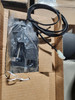 JESCO Lighting ALCR135-BKBK ARCLIGHTS Low Voltage Series 135 with 18" Steel Arm. Clamp Mount, Black Spot with Black Periscope or Steel Arm