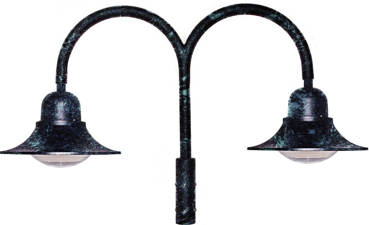DABMAR LIGHTING GM605VG Powder Coated Cast Aluminum Post Top LED Light Fixture, Verde Green