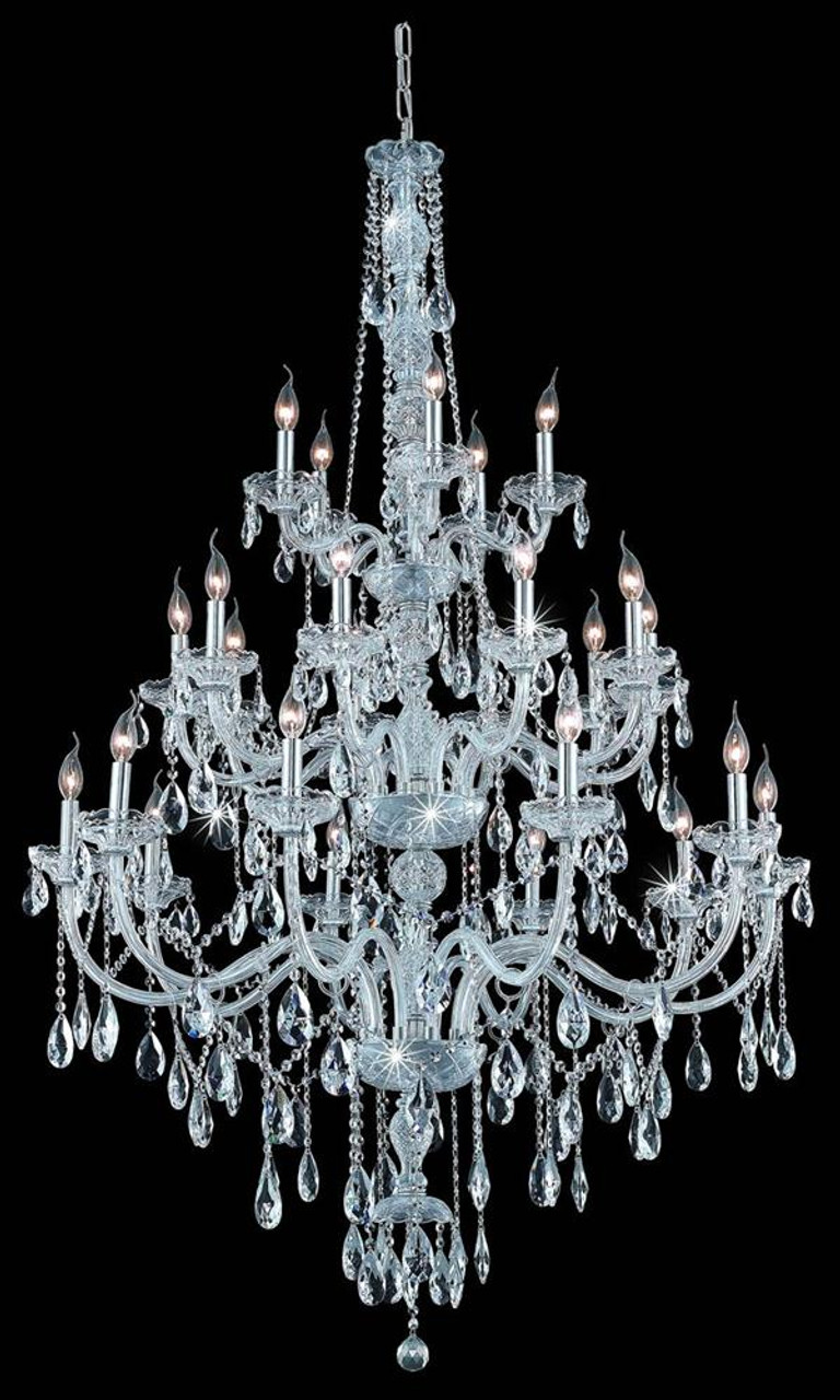 ELEGANT LIGHTING 7925G43C/RC  Verona 25-Light Foyer/Hallway, Chrome