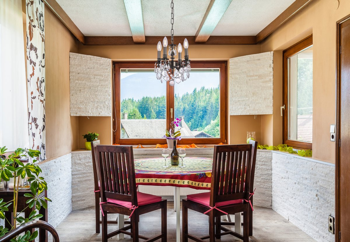 ELEGANT LIGHTING 9104D10PW/RC  Lillie 4-Light Pendant Lamp, Pewter