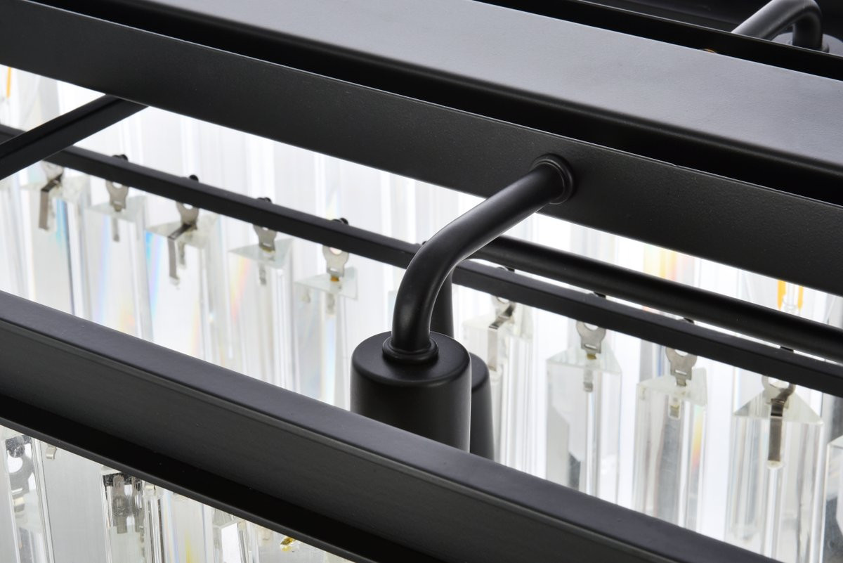 ELEGANT LIGHTING 1202D60MB/RC  Sydney 12-Light Pendant lamp, Mocha Brown