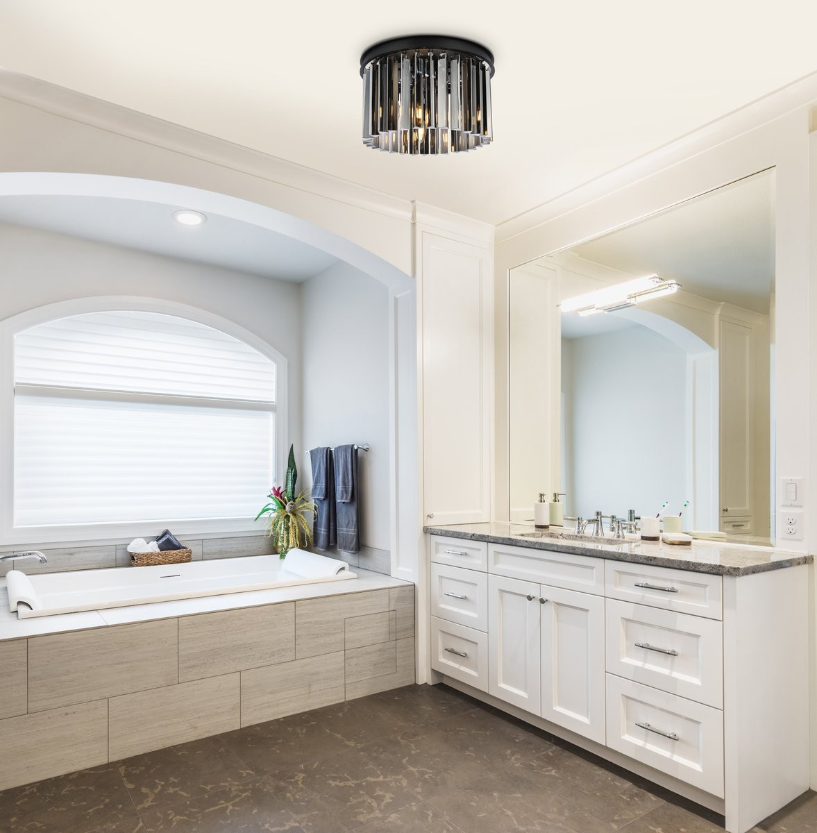 Elegant Lighting Sydney Flush Mount - Thumbnail 3