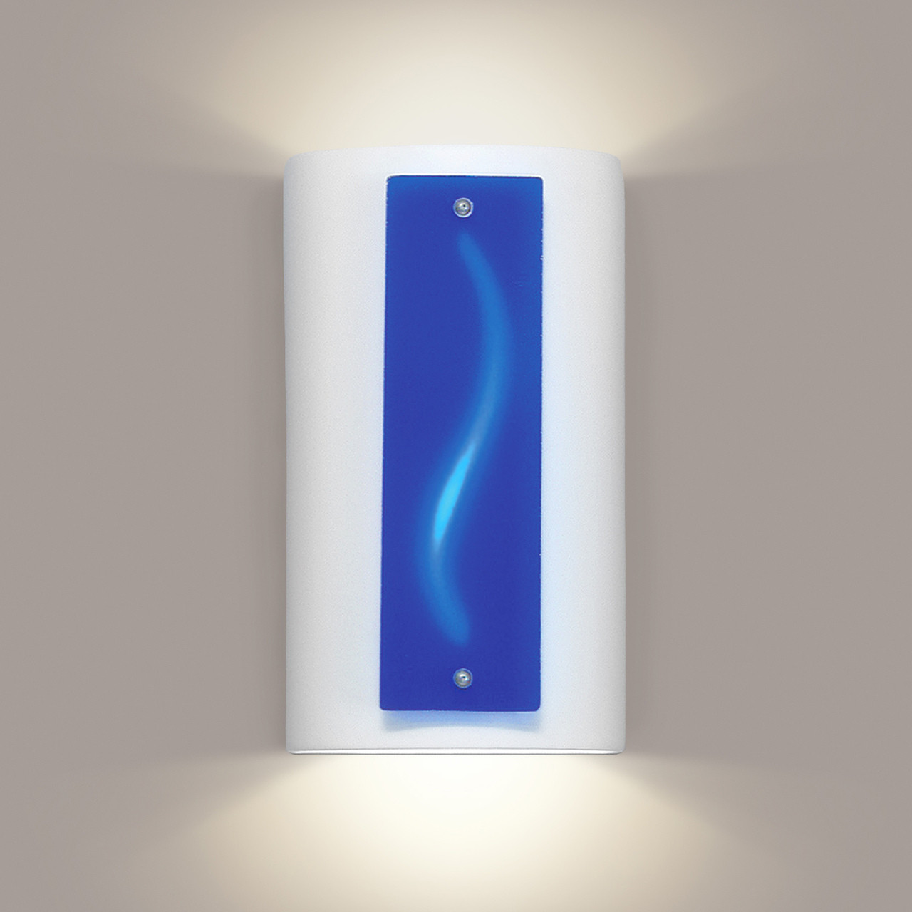 A19 Lighting G3B 1-Light Sapphire Current Wall Sconce