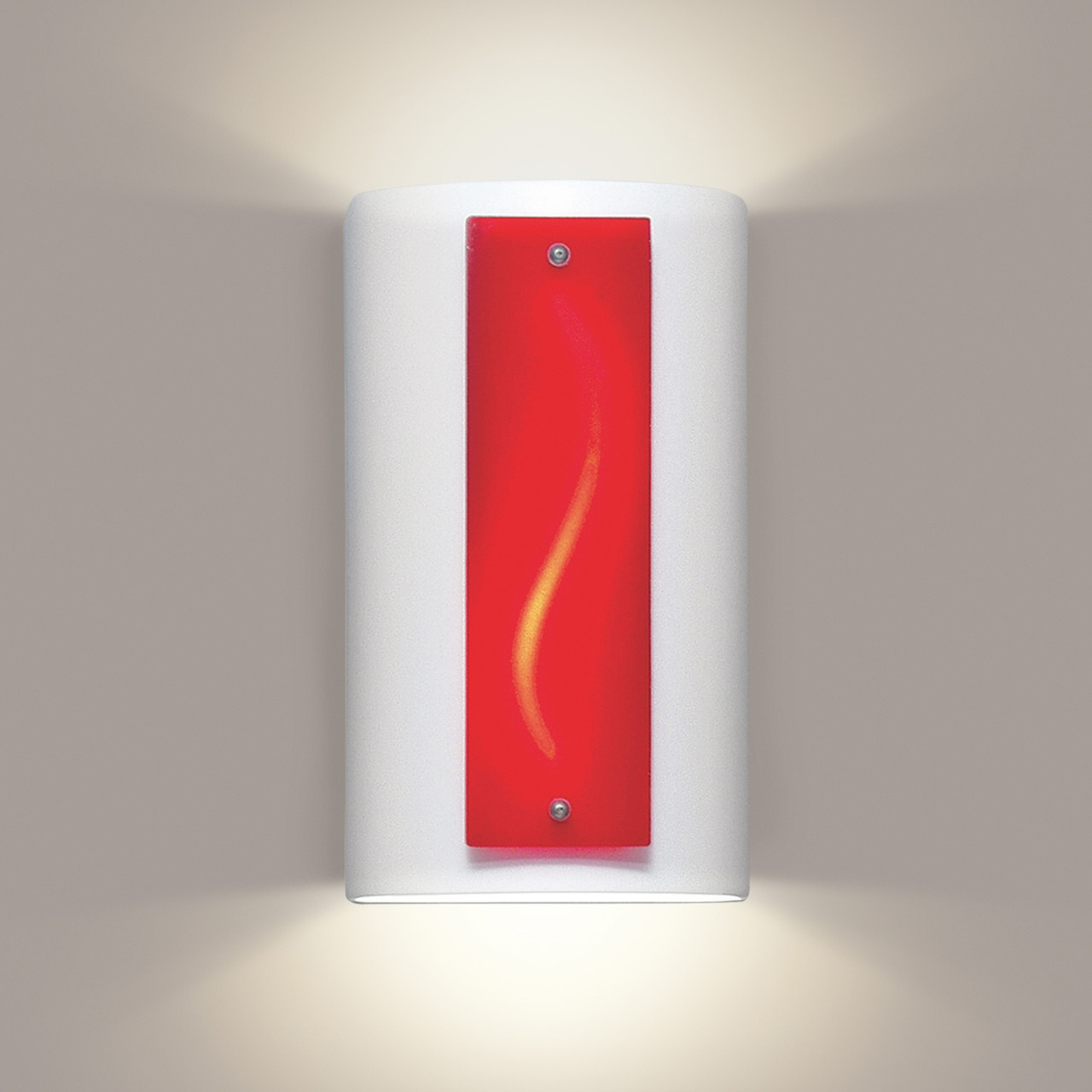 A19 Lighting G3C 1-Light Ruby Current Wall Sconce