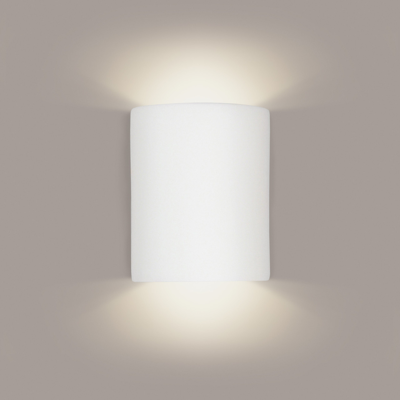 A19 Lighting 212 1-Light Tilos Wall Sconce: Bisque