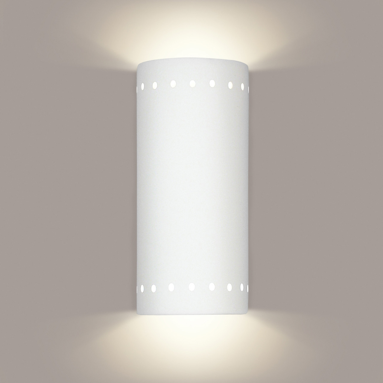 A19 Lighting 216 2-Light Kythnos Wall Sconce: Bisque