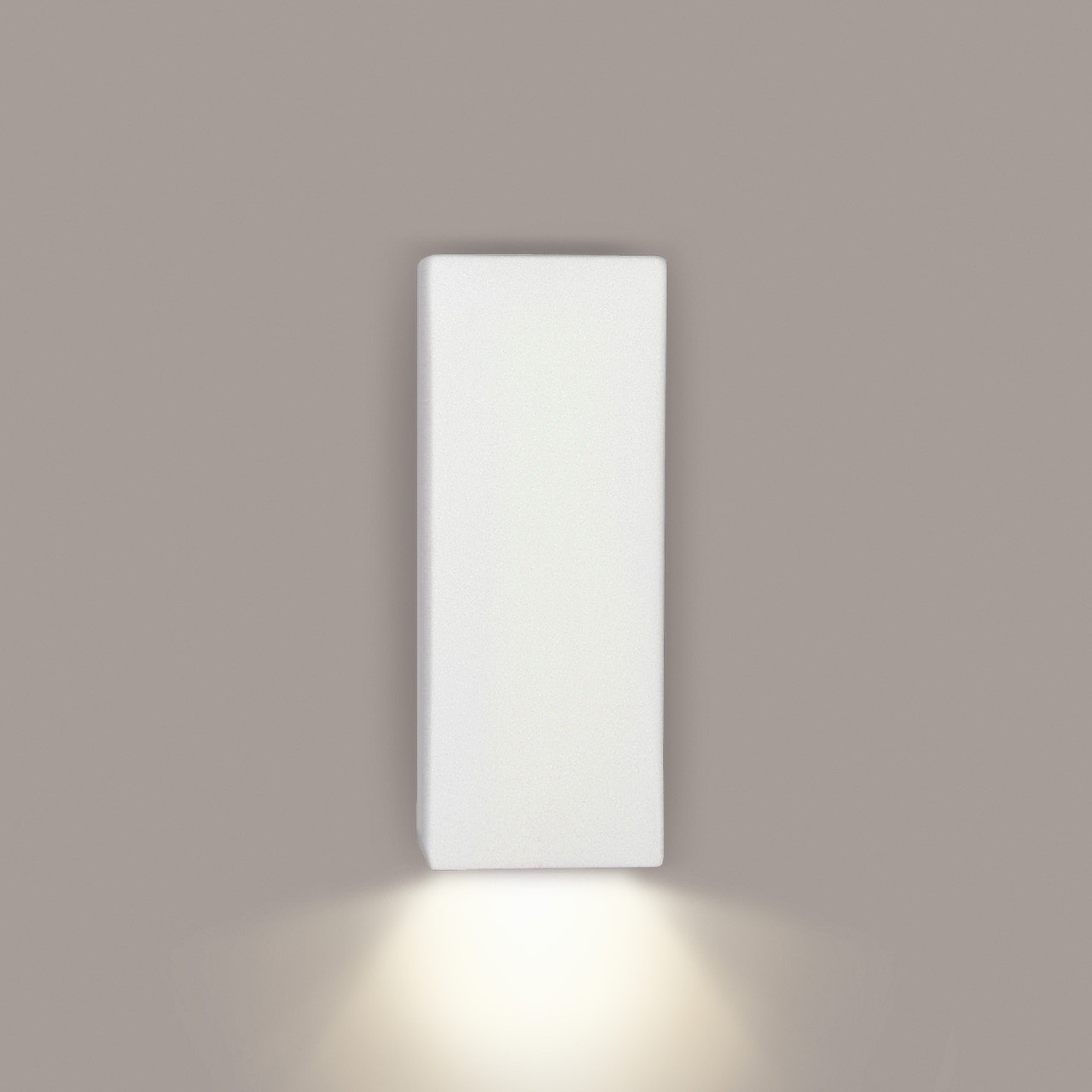 A19 Lighting 1801 1-Light Timor Downlight Wall Sconce: Bisque