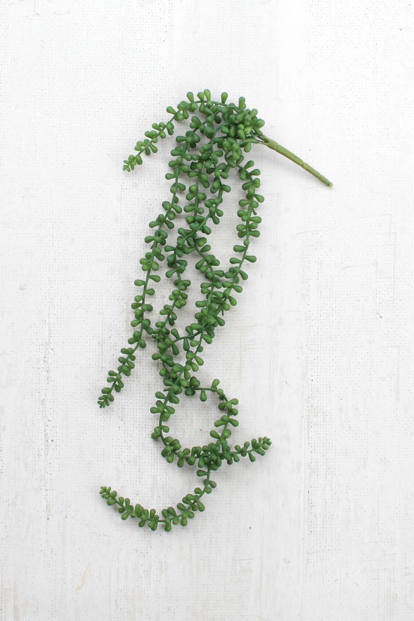 KALALOU CYF1083 ARTIFICIAL NECKLACE FERN SUCCULENT 29in