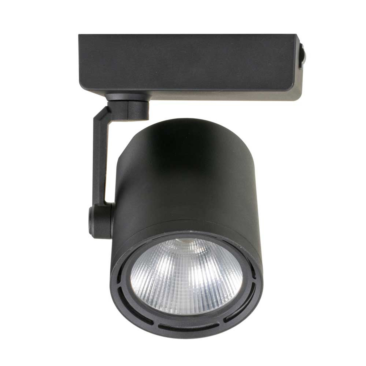 JESCO LIGHTING H2L516L3080-WF-B 1-Light COB LED H Track Head Fixture 60 Degree Beam Angle 3000K in Black