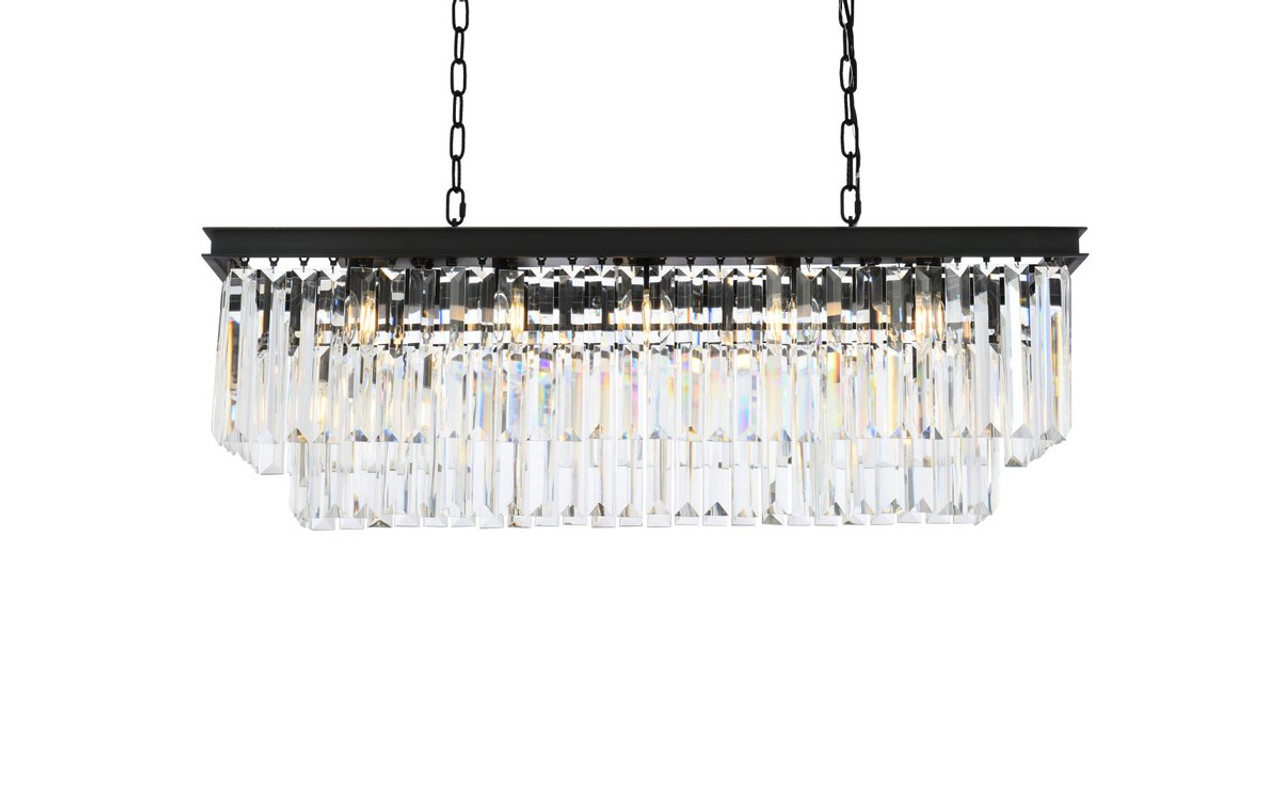 URBAN CLASSIC 1232D40MB/RC Sydney 12-Light Chandelier, Royal Cut Crystal (Clear)