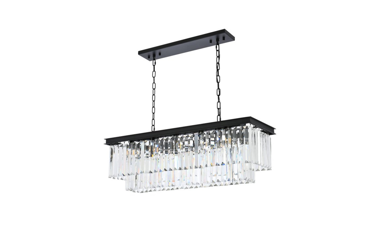 URBAN CLASSIC 1232D40MB/RC Sydney 12-Light Chandelier, Royal Cut Crystal (Clear)