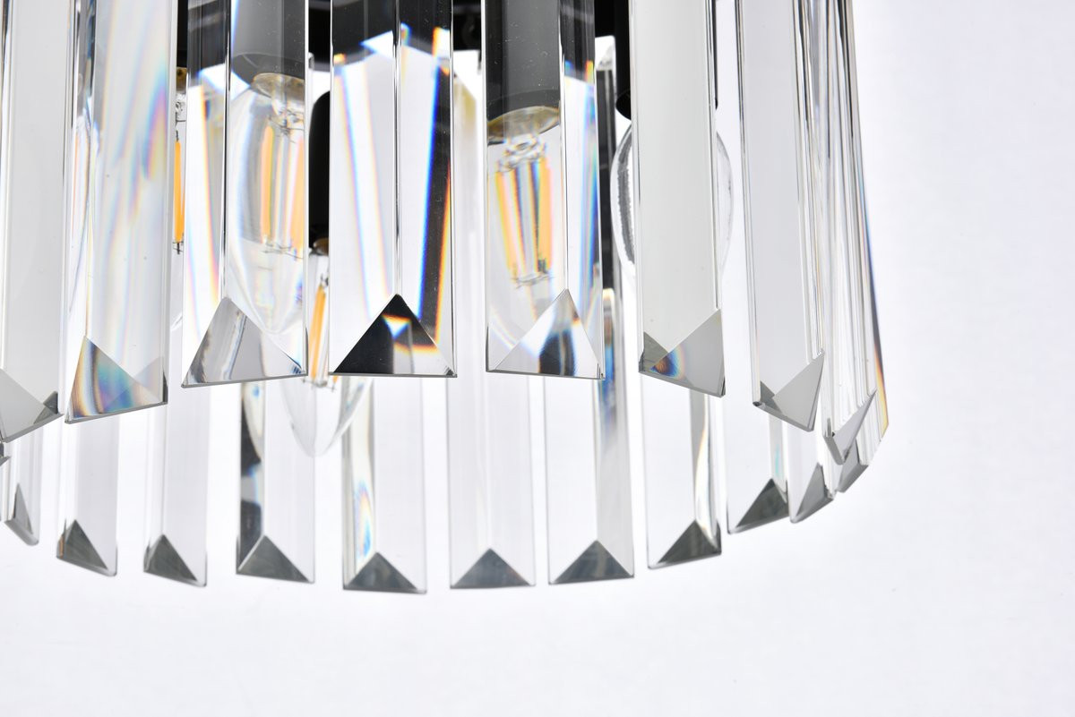 URBAN CLASSIC 1238D12MB/RC Sydney 3-Light Pendant, Royal Cut Crystal (Clear)