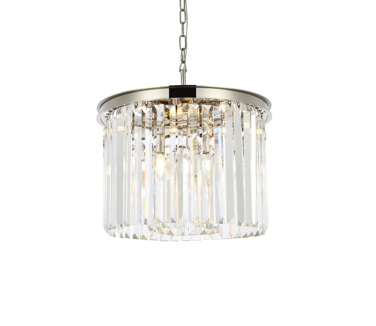 URBAN CLASSIC 1238D20PN/RC Sydney 6-Light Pendant, Royal Cut Crystal (Clear)