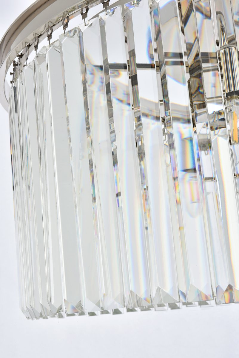 URBAN CLASSIC 1238D31PN/RC Sydney 8-Light Chandelier, Royal Cut Crystal (Clear)