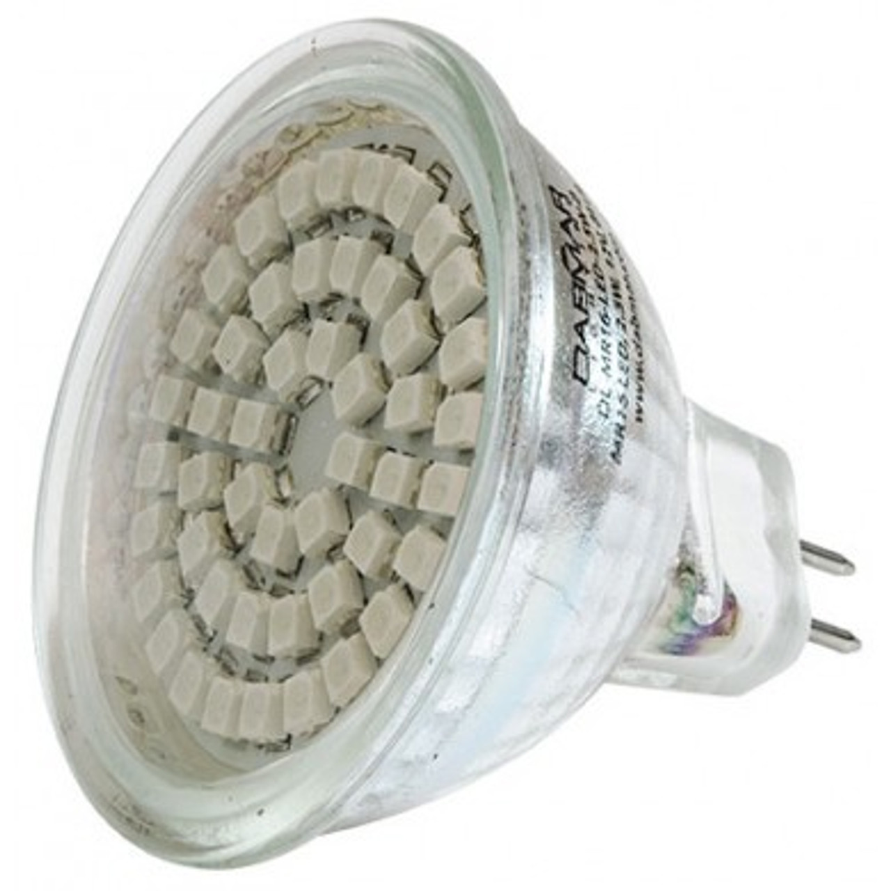 DABMAR LIGHTING DL-MR16-LED-2.5W-B MR16 LED 2.5 Watt 48 Surface Mounted Diodes Blue 12 Volts,