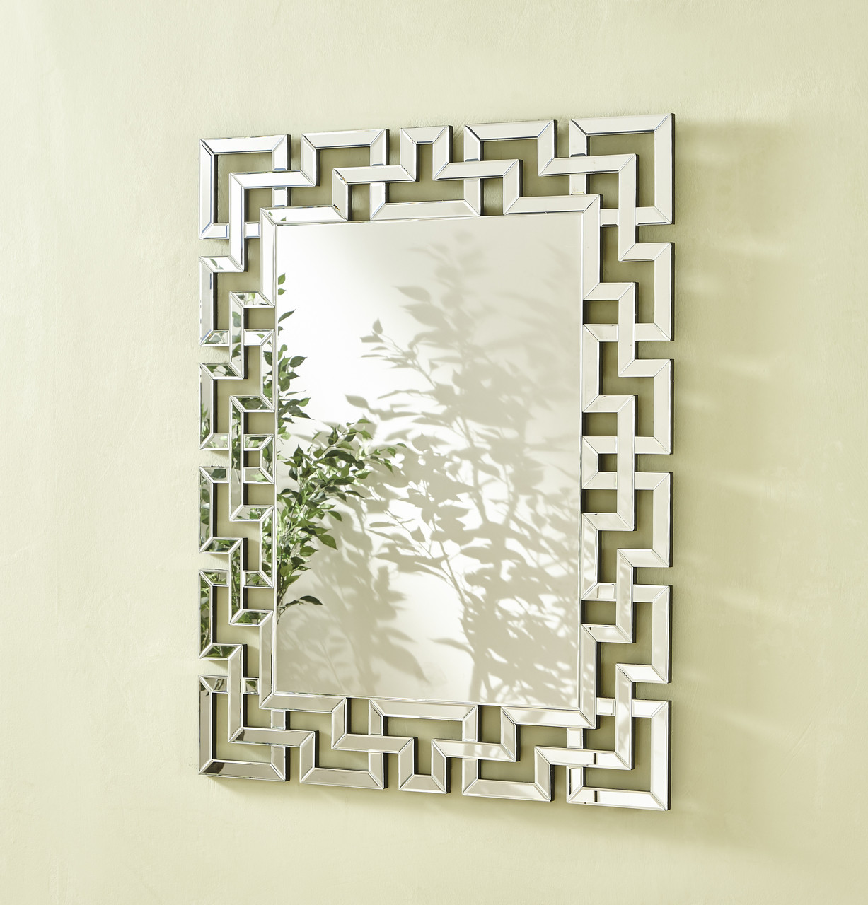 Elegant Decor MR9152 Sparkle 37.5 in. Contemporary Rectangle Mirror in Clear