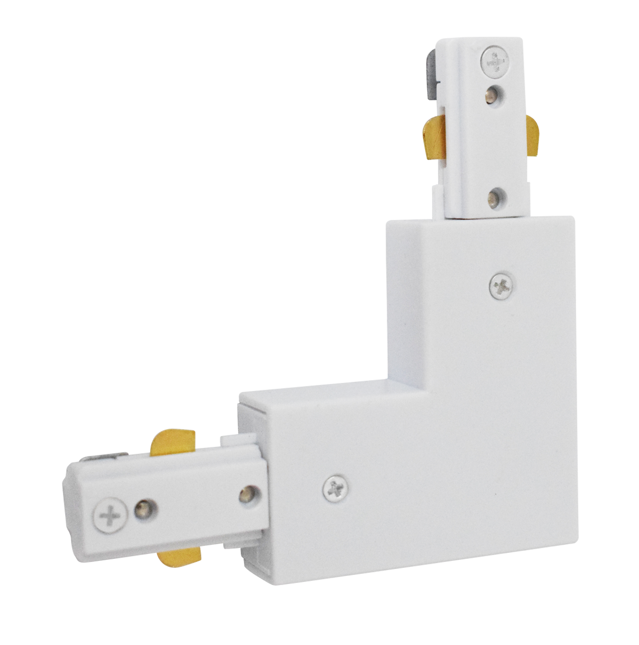 Elitco Lighting TKALC-MW L-CONNECTOR FOR TRACK SECTION, MATTE frosted white