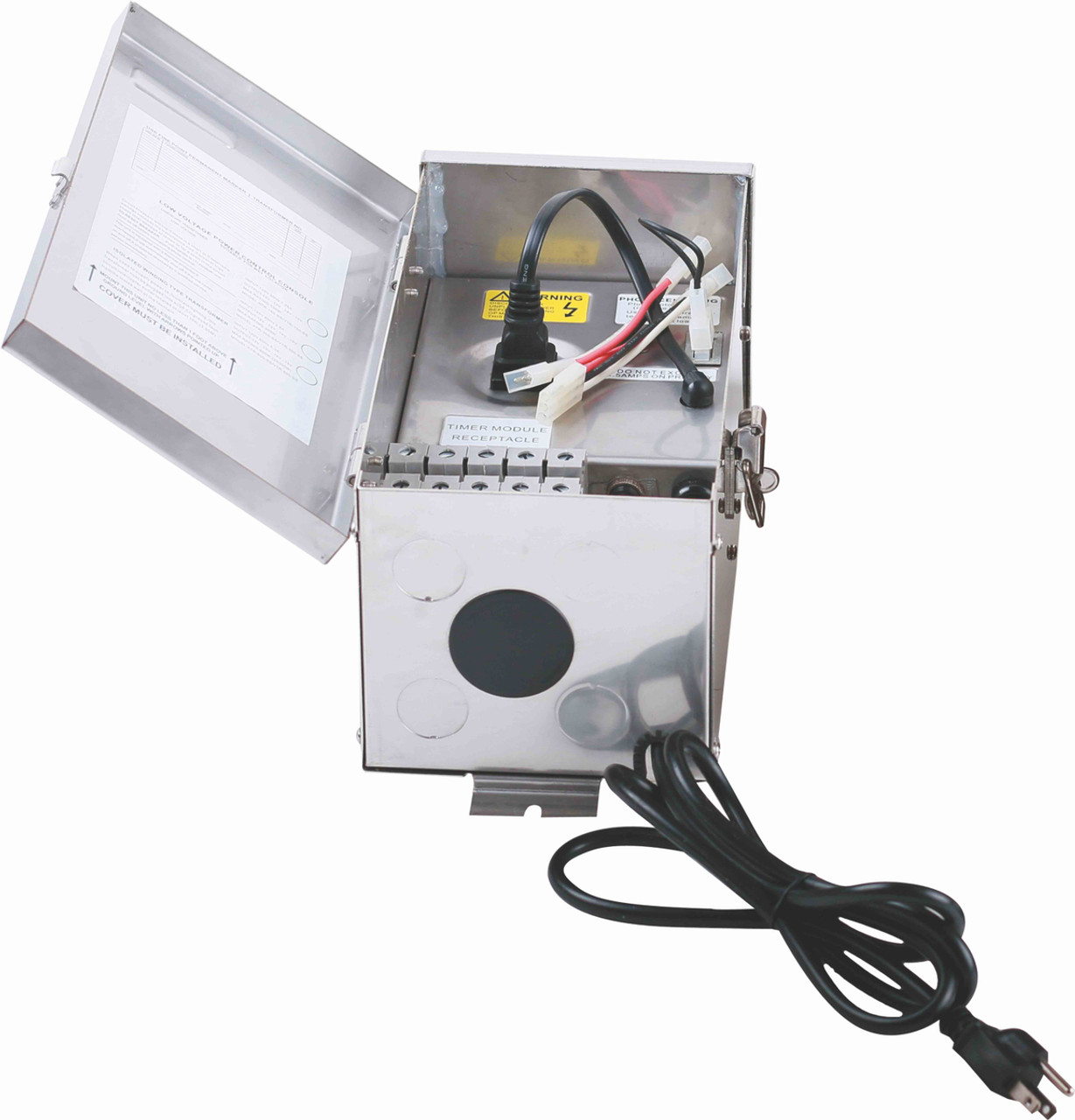 Elitco Lighting TF300WST LOW VOLTAGE LANDSCAPE TRANSFORMER 300W, 120V, STAINLESS STEEL,INPUT: 120VOUTPUT: 0V-12V-13V-14V-15V,ETL LISTED, TIMER/PHOTOCELL ADAPTABLE,5 YEARS WARRANTY Elitco Lighting TF300WST LOW VOLTAGE LANDSCAPE TRANSFORMER 300W, 120V, STAINLESS STEEL,INPUT: 120VOUTPUT: 0V-12V-13V-14V-15V,ETL LISTED, TIMER/PHOTOCELL ADAPTABLE,5 YEARS WARRANTY