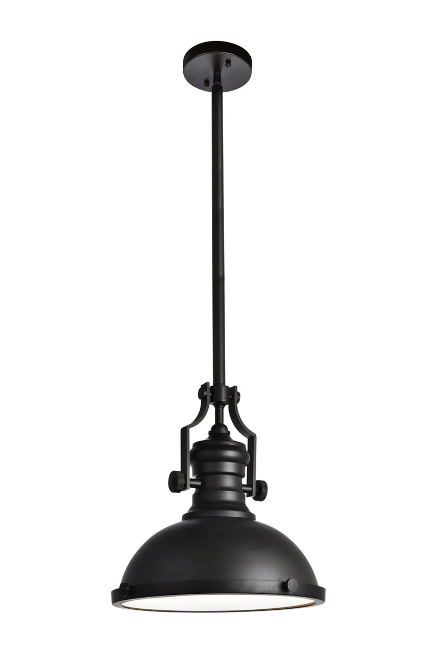 Living District LD5001D13ORB Eamon Collection Pendant D13 H13.3 Lt:1 Oil rubbed bronze Finish