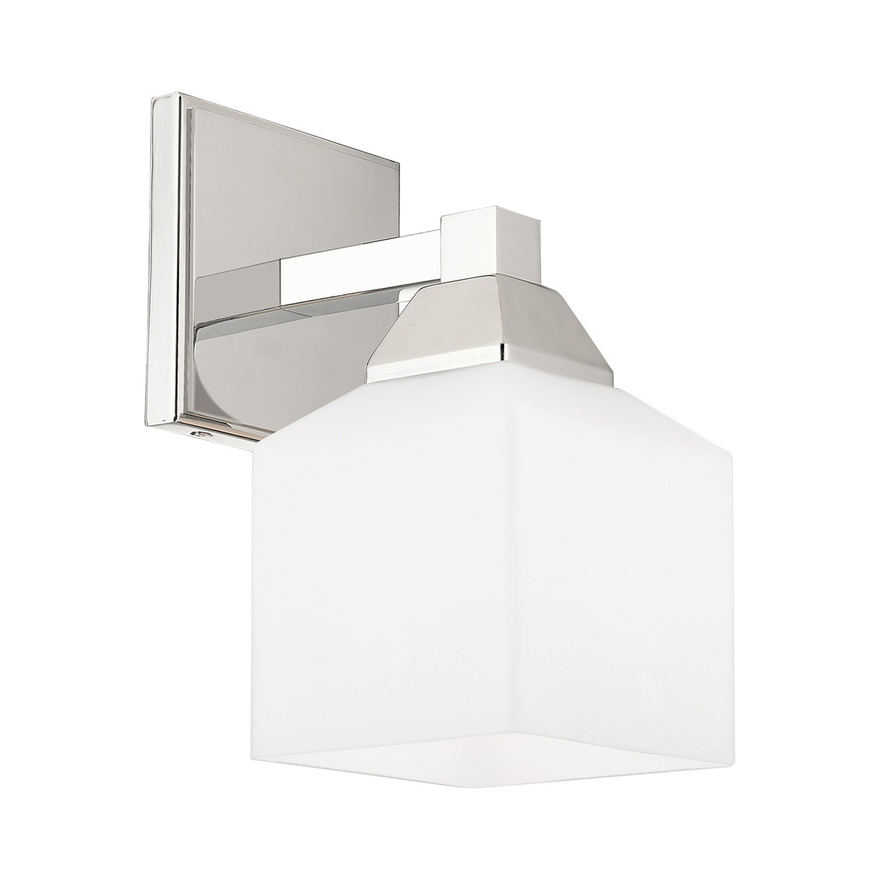 LIVEX LIGHTING 10281-05 1 Light Polished Chrome Wall Sconce