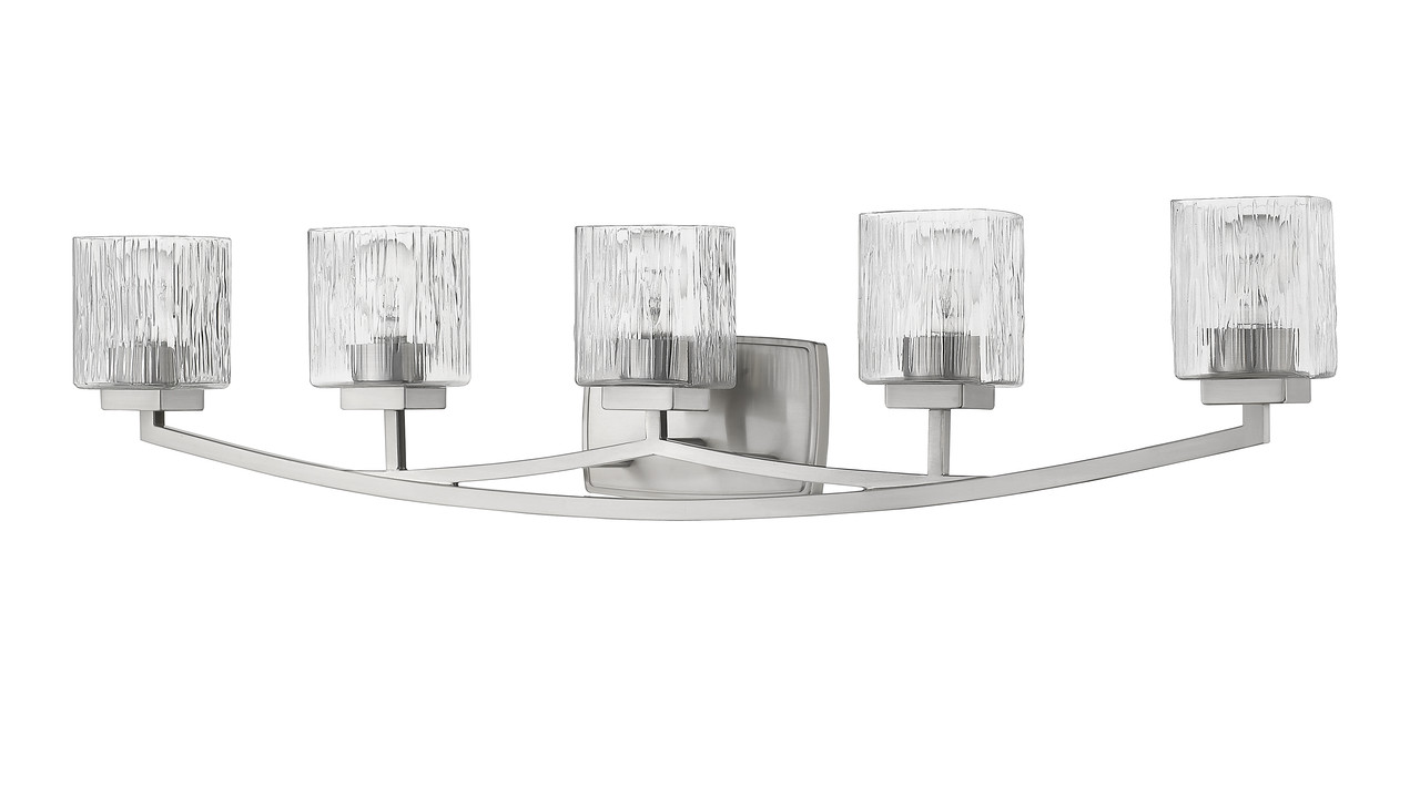 Z-LITE 1929-5V-BN 5 Light Vanity, Brushed Nickel