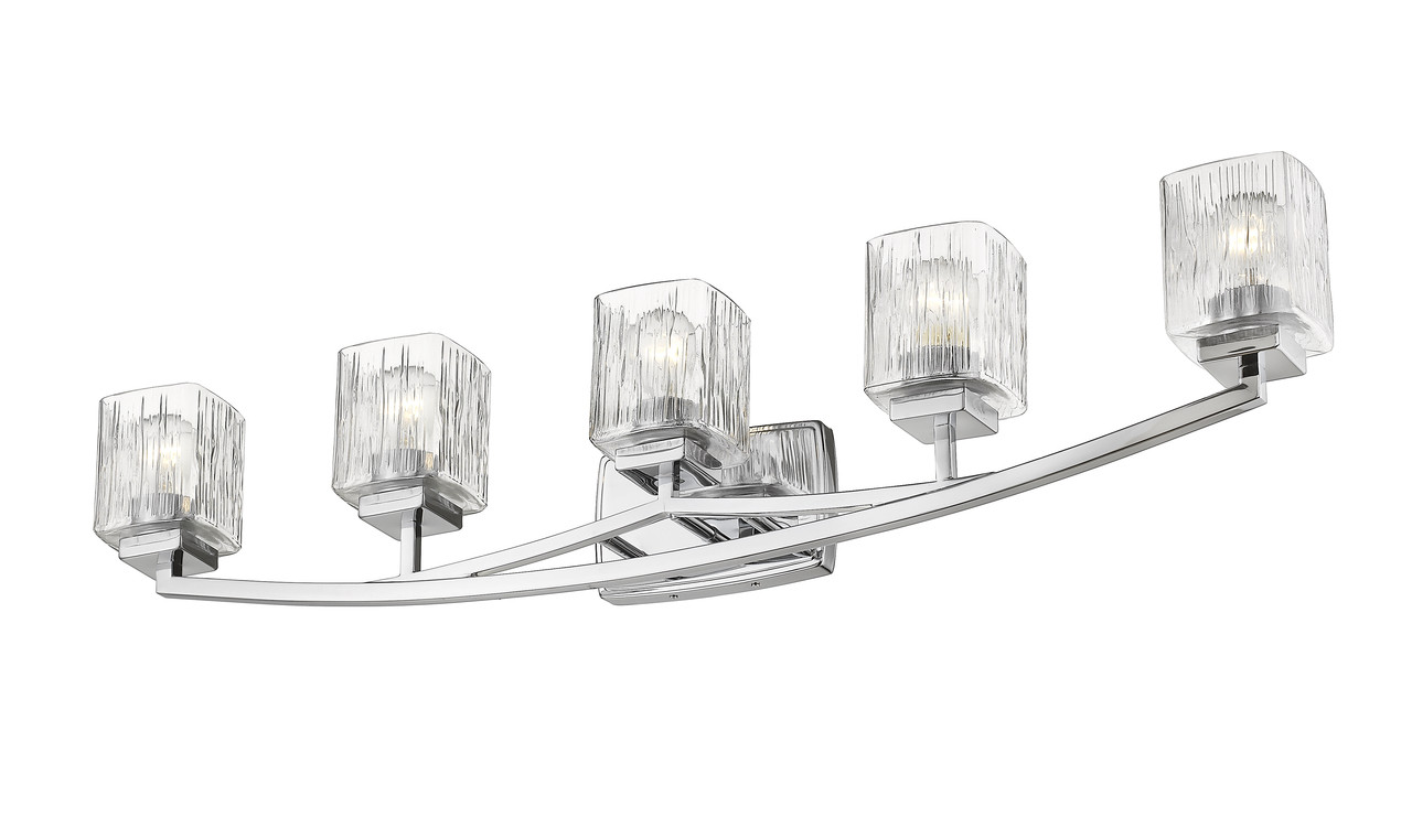 Z-LITE 1929-5V-CH 5 Light Vanity, Chrome