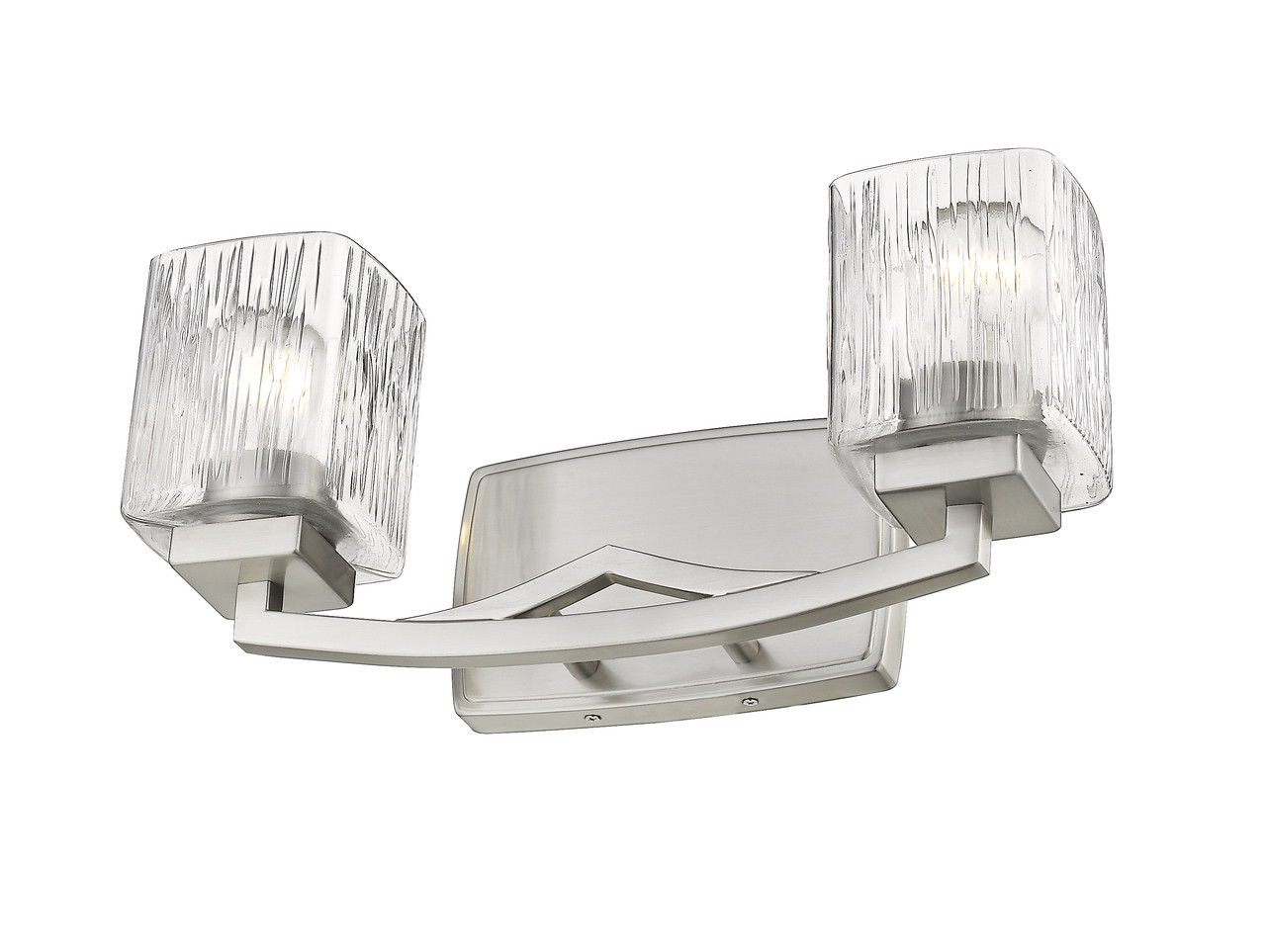 Z-LITE 1929-2V-BN 2 Light Vanity, Brushed Nickel