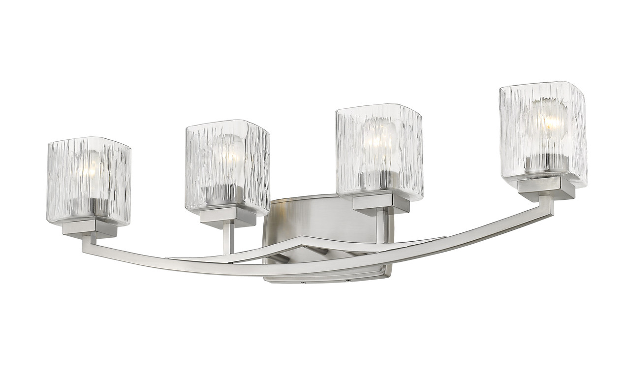 Z-LITE 1929-4V-BN 4 Light Vanity, Brushed Nickel