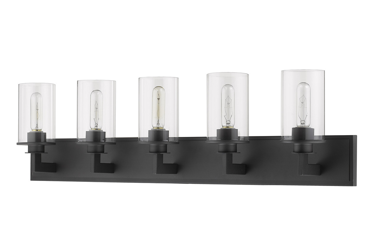 Z-LITE 462-5V-BRZ 5 Light Vanity, Bronze Z-LITE 462-5V-BRZ 5 Light Vanity, Bronze