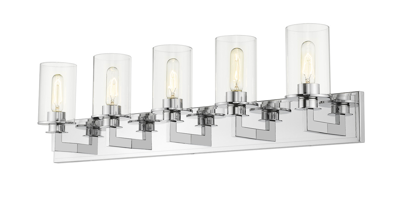 Z-LITE 462-5V-CH 5 Light Vanity, Chrome