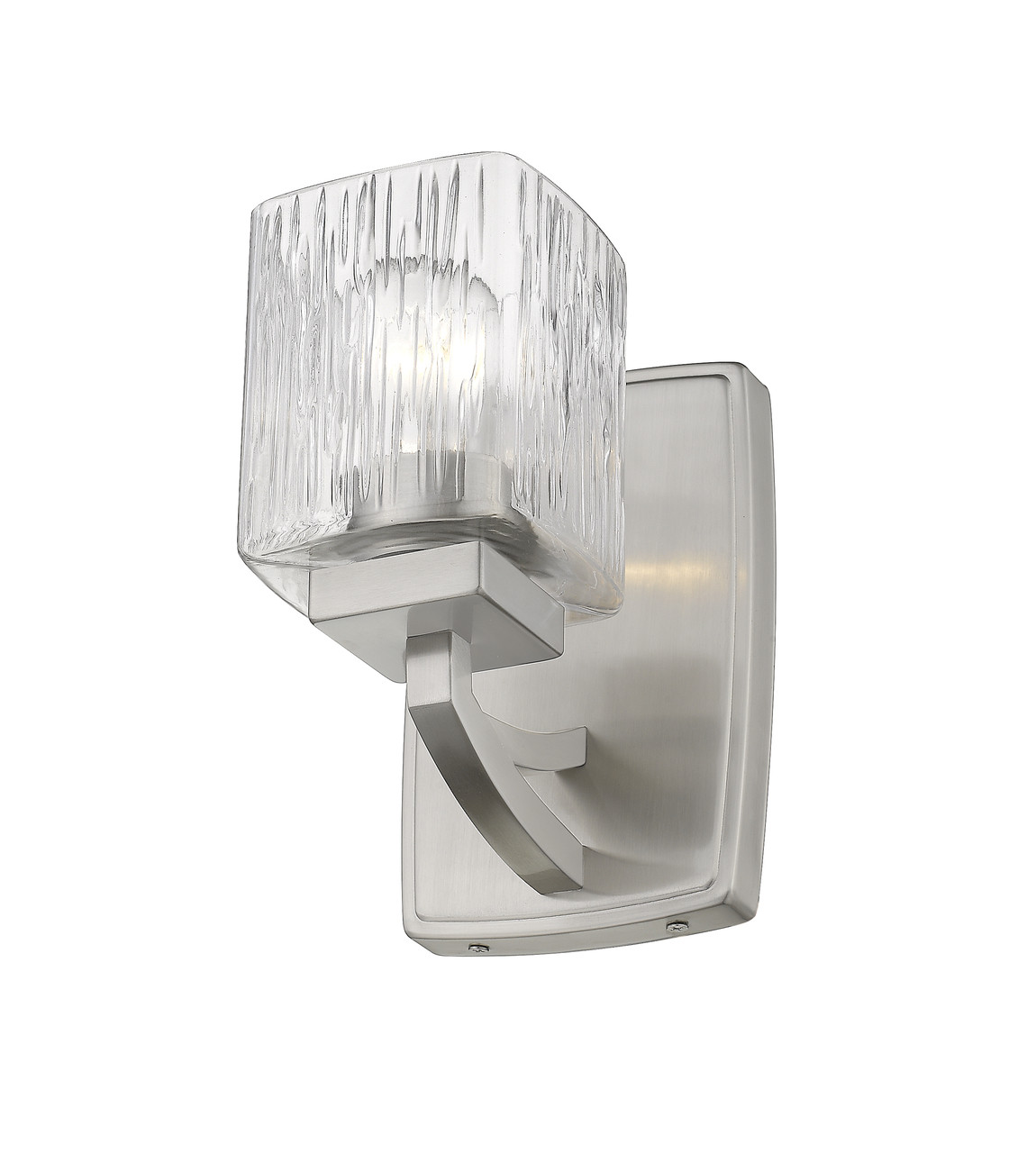Z-LITE 1929-1S-BN 1 Light Wall Sconce, Brushed Nickel
