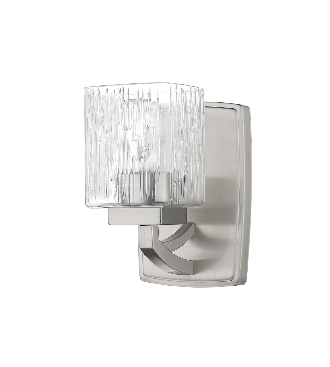 Z-LITE 1929-1S-BN 1 Light Wall Sconce, Brushed Nickel