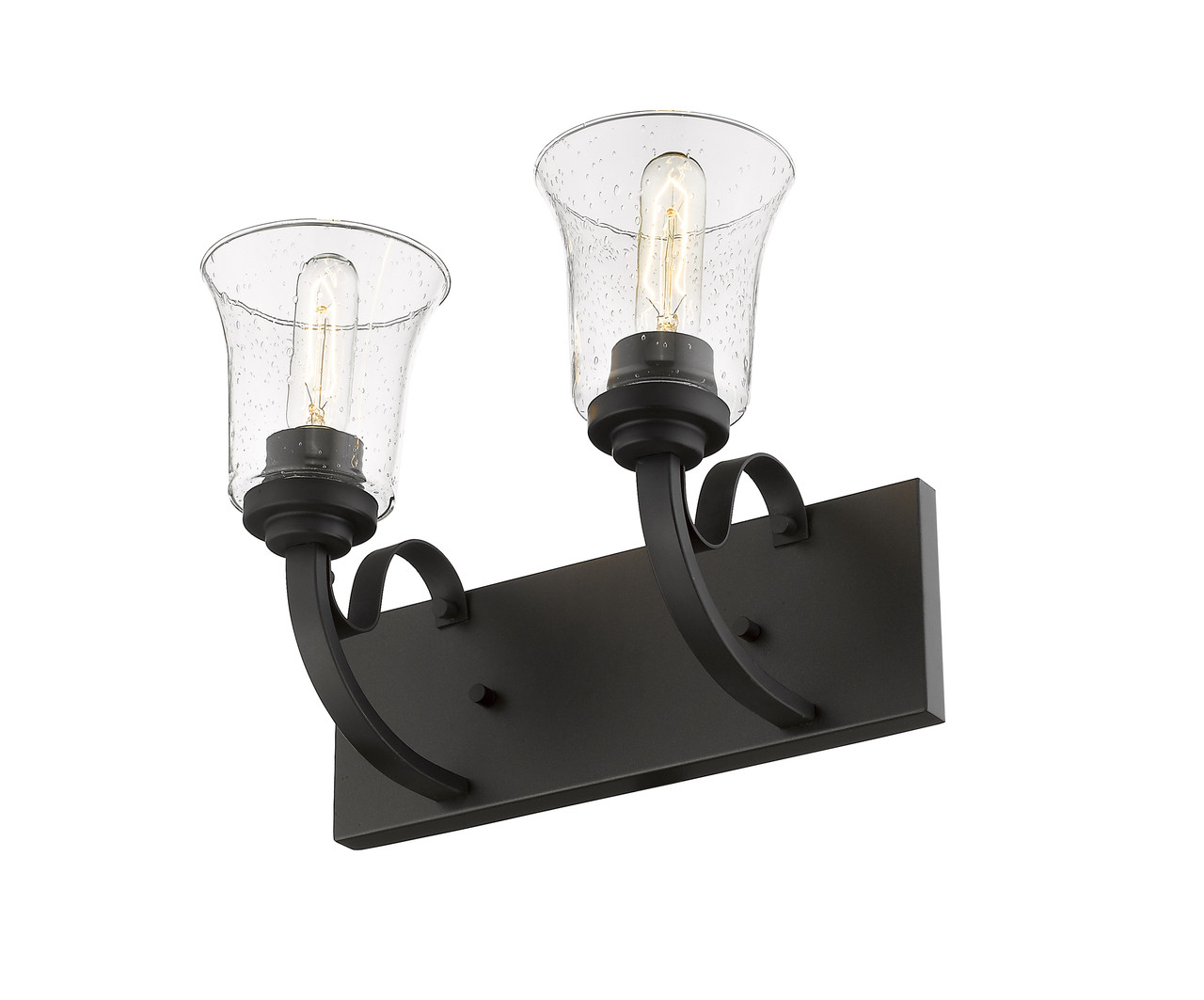 Z-LITE 461-2V-BRZ 2 Light Vanity, Bronze Z-LITE 461-2V-BRZ 2 Light Vanity, Bronze