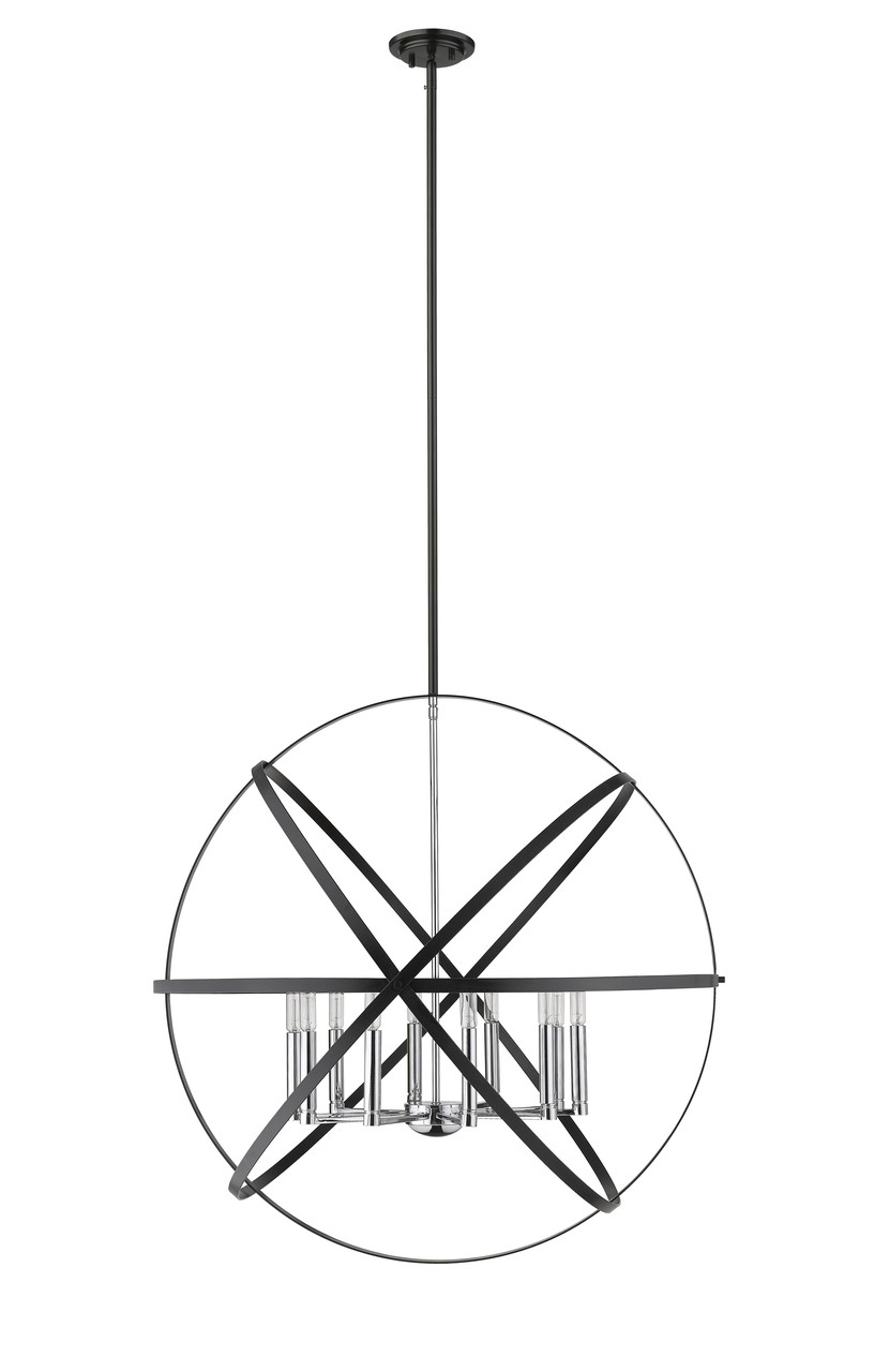 Z-LITE 463-36HBRZ-OBR 10 Light Pendant , Hammered Bronze + Olde Brass Z-LITE 463-36HBRZ-OBR 10 Light Pendant , Hammered Bronze + Olde Brass