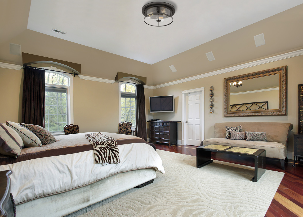 Z-LITE 462F16-BRZ 3 Light Flush Mount, Bronze