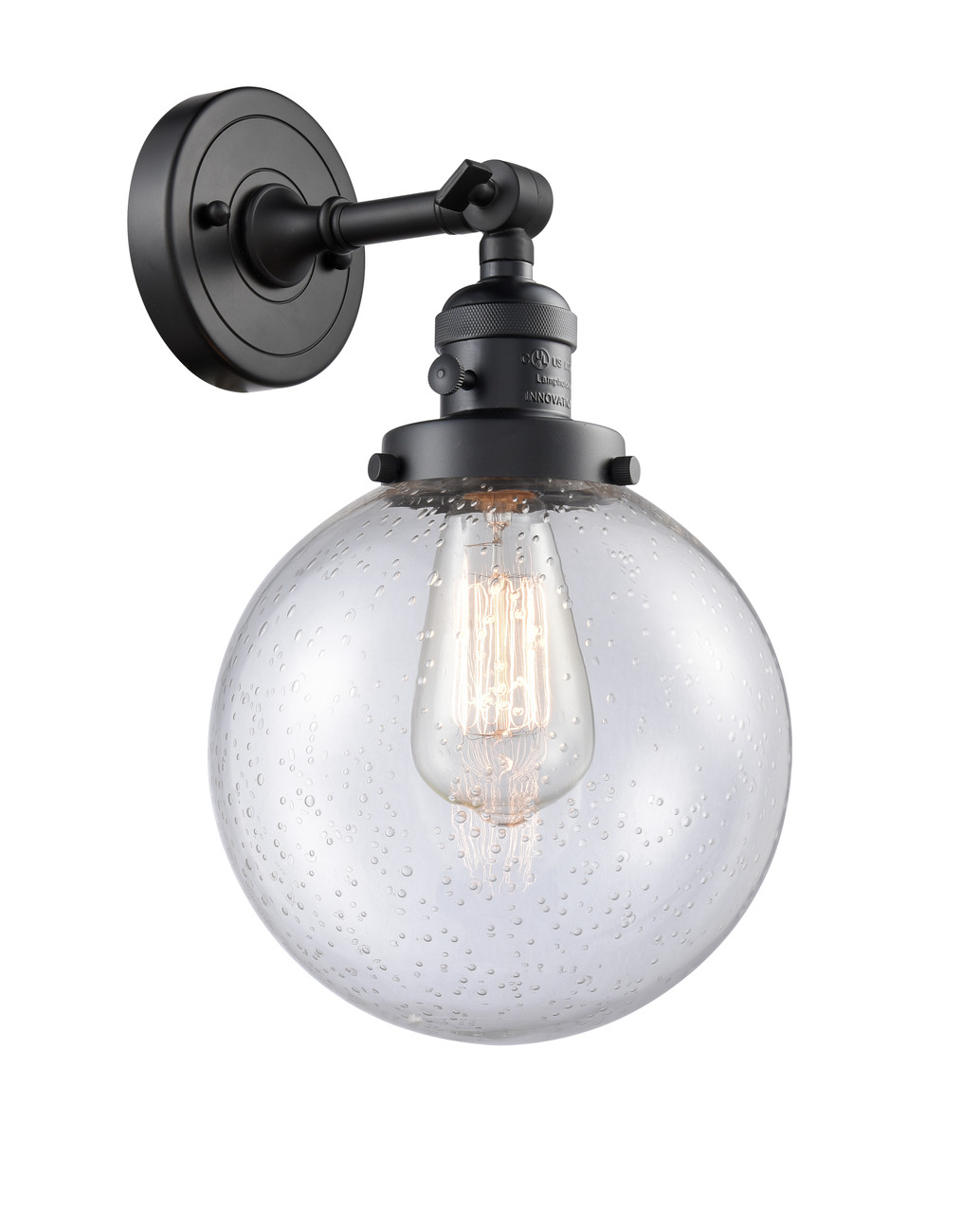 203SW-BK-G204-8-LED