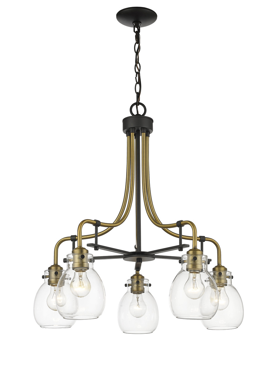 Z-LITE 466-5MB-OBR 5 Light Chandelier