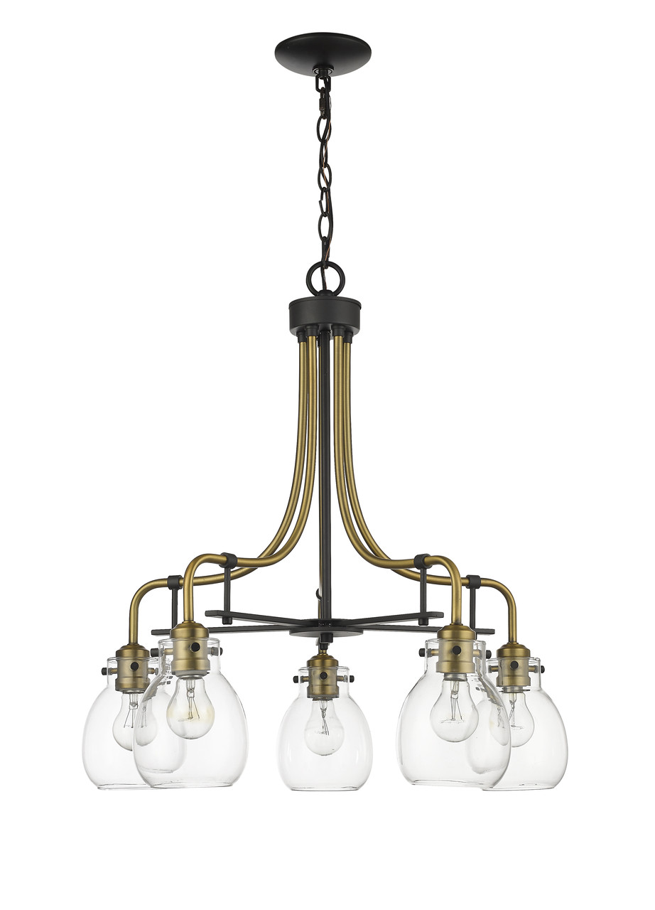 Z-LITE 466-5MB-OBR 5 Light Chandelier