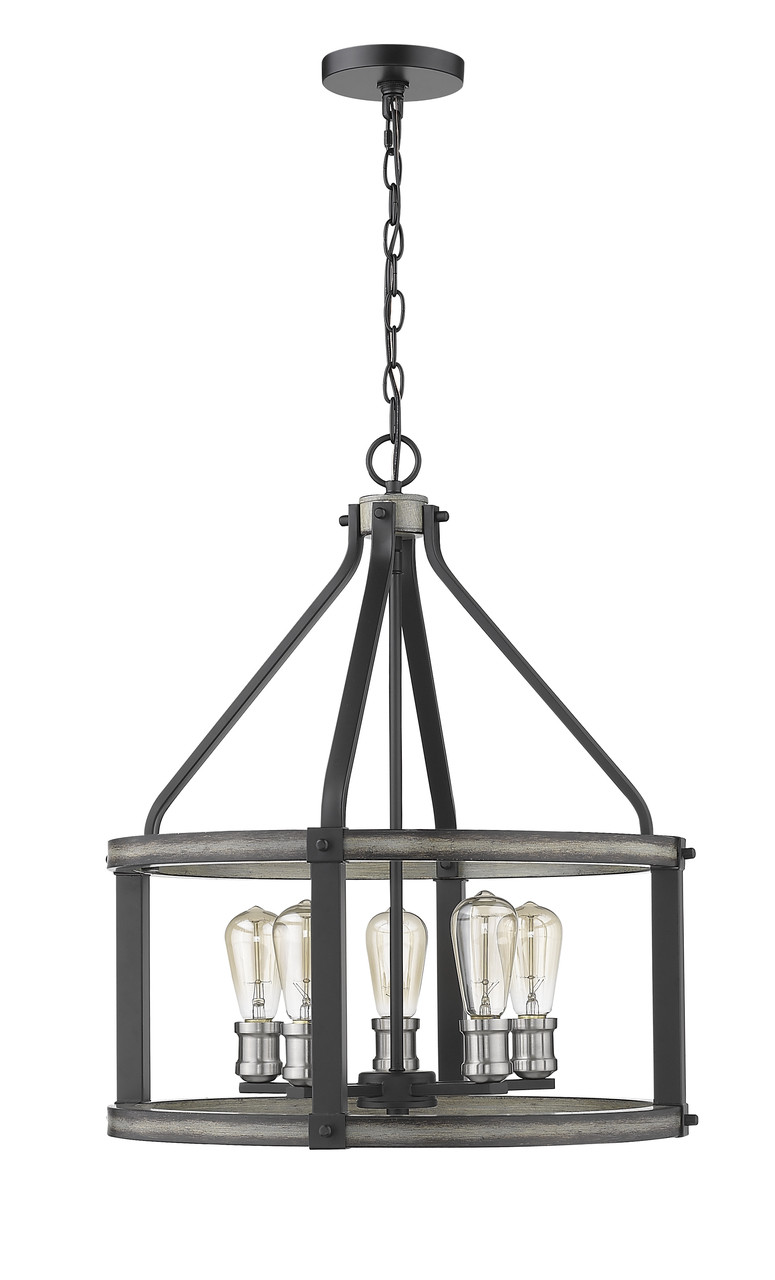 Z-LITE 472-5D-ABB 5 Light Pendant