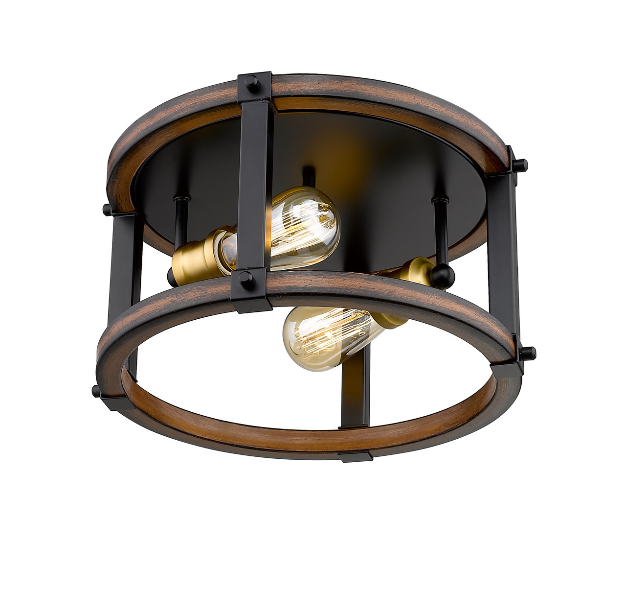 Z-LITE 472F2R-RM 2 Light Flush Mount