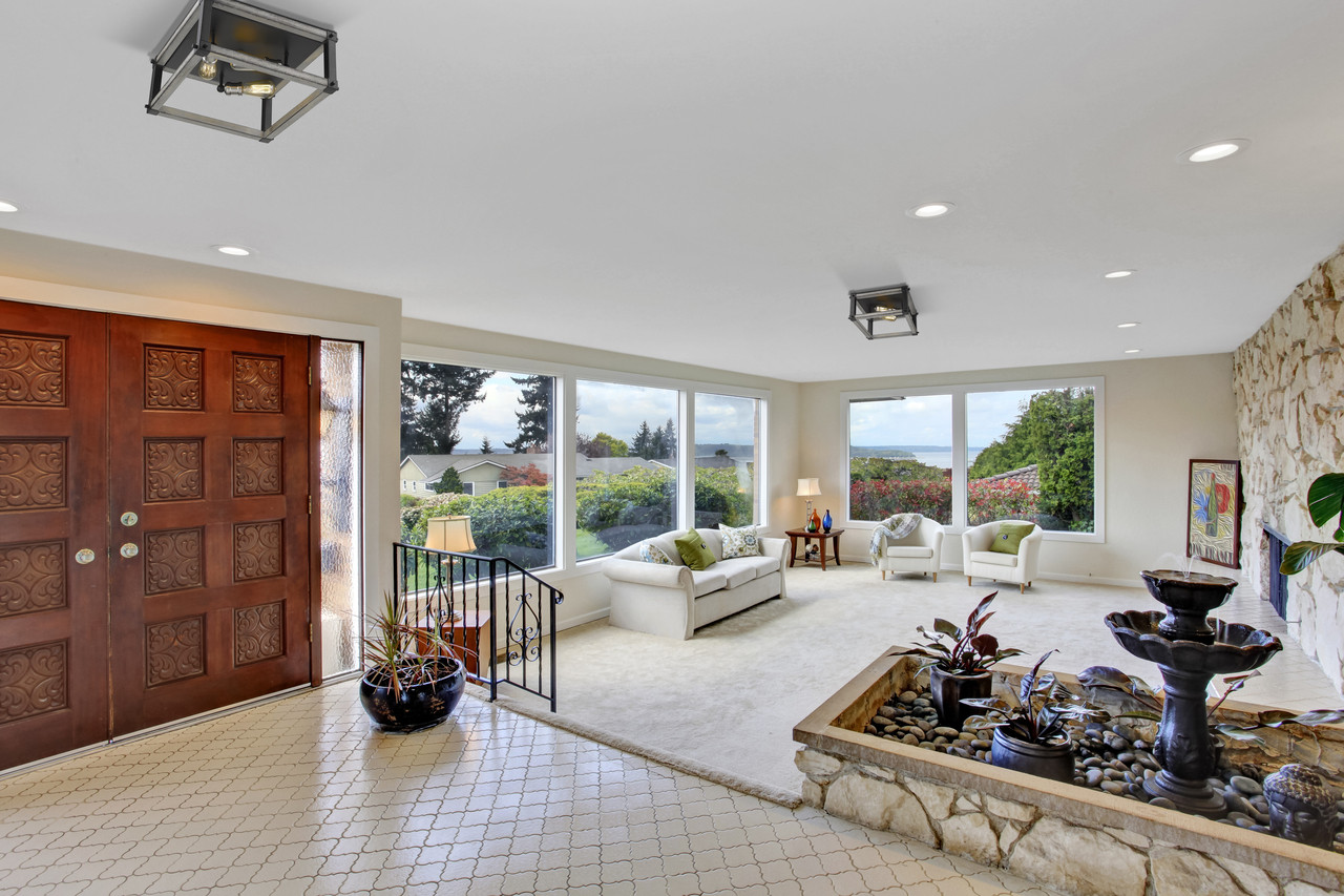 Z-LITE 472F3S-ABB 3 Light Flush Mount