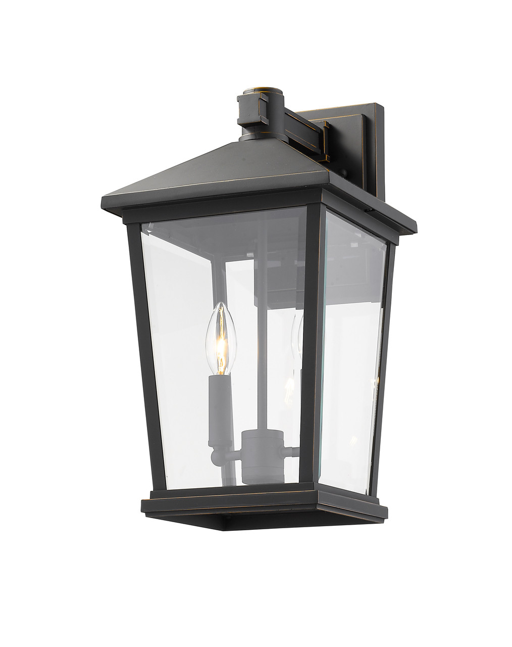 Z-LITE 568B-ORB 2 Light Outdoor Wall Sconce
